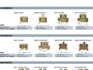 天长开关型接线端子